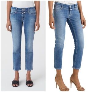 Closed Starlet Jeans 27 low waist cropped straight